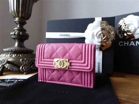 chanel boy small pink|boy chanel small flap wallet.